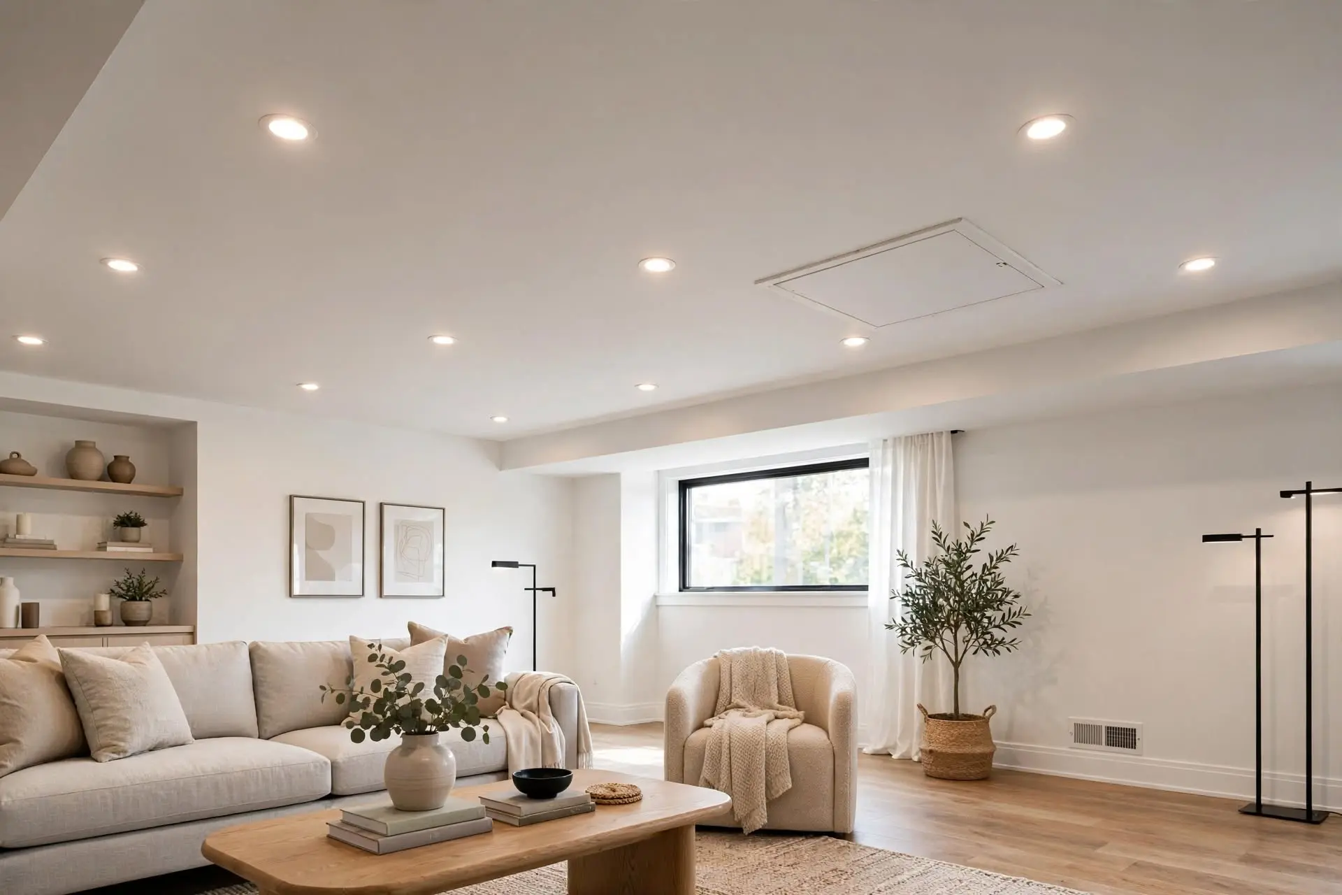 Basement Ceiling Options That Preserve Access and Headroom