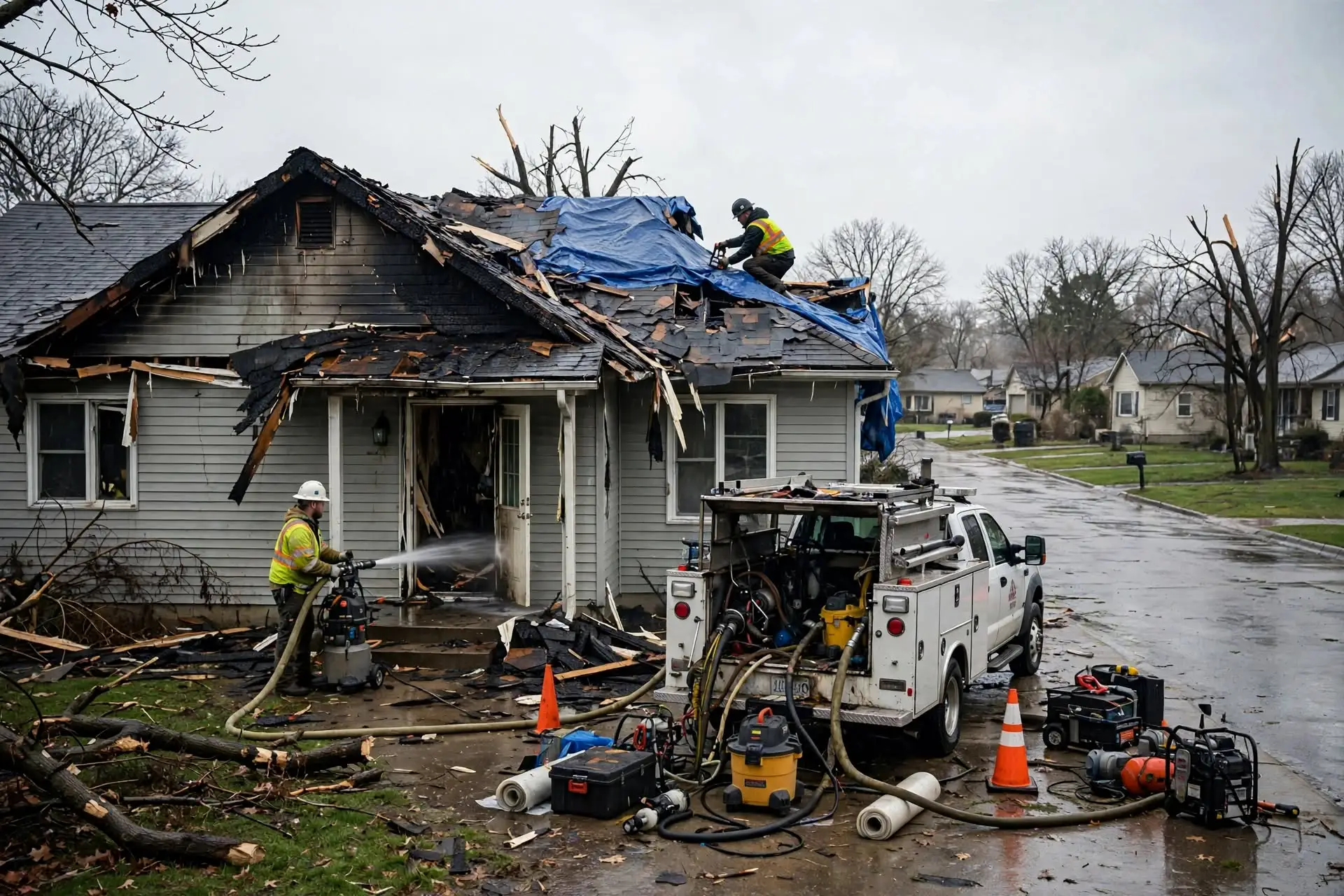 Emergency Damage Response in Pekin, IL