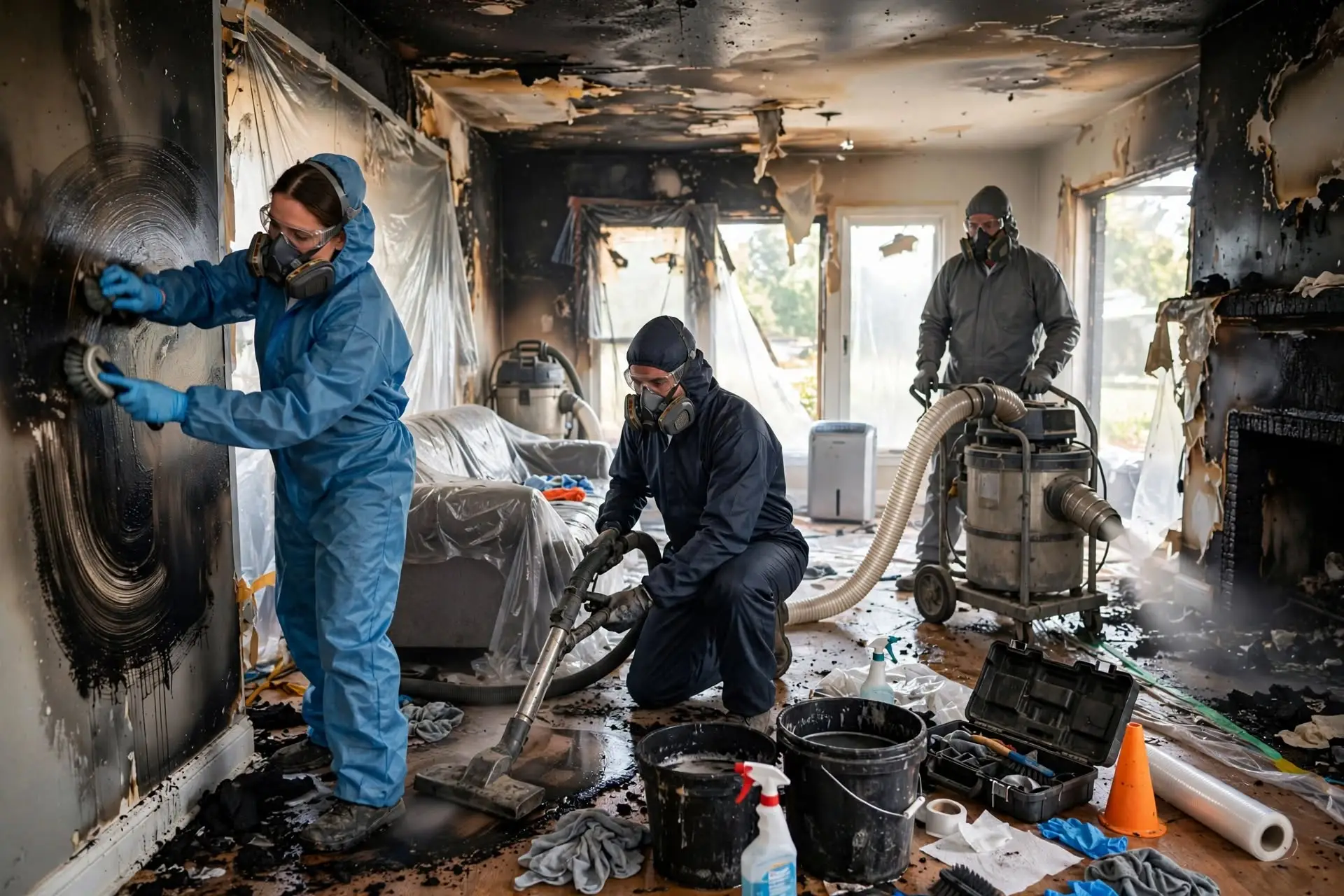 Fire & Smoke Damage Restoration