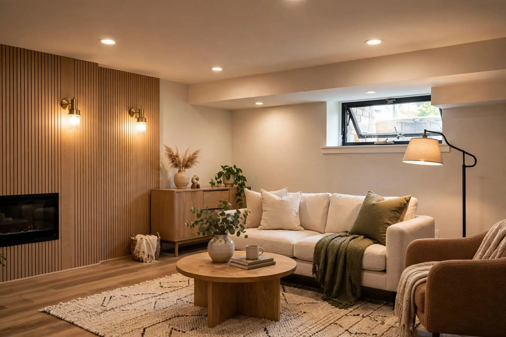 Layered Lighting That Makes Basements Feel Like Upstairs